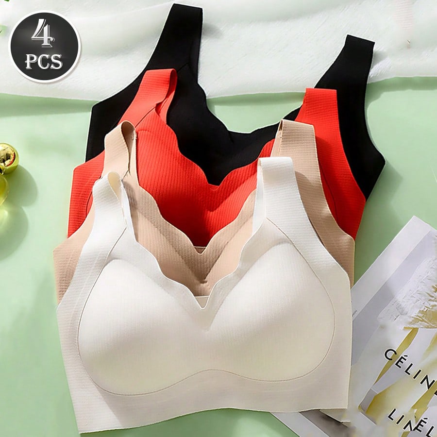 4 Pezzi Reggiseni Push-Up Senz - Mastectomy Bra Pocket recensione e prezzo