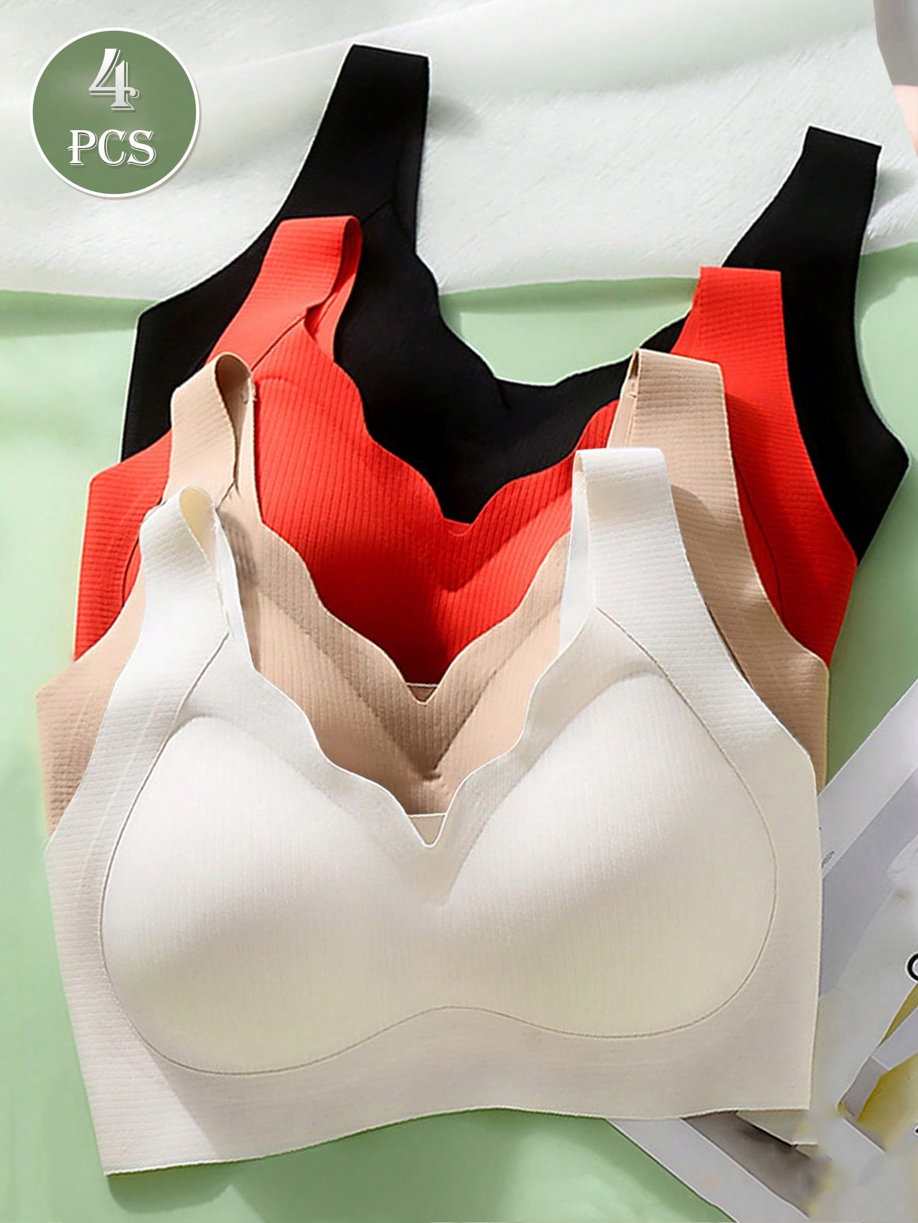 4 Pezzi Reggiseni Push-Up Senz - Mastectomy Bra Pocket recensione e prezzo